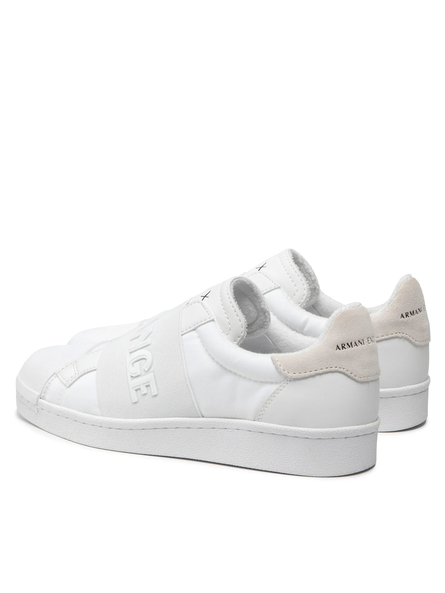 SNEAKER CALF PU+SUEDE+NY OPT WHITE