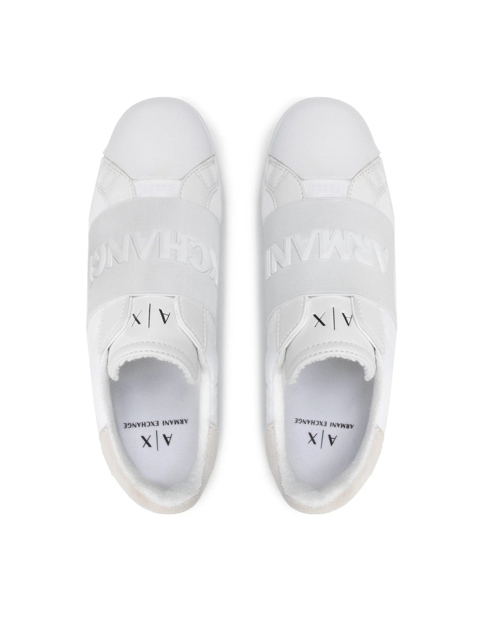 SNEAKER CALF PU+SUEDE+NY OPT WHITE