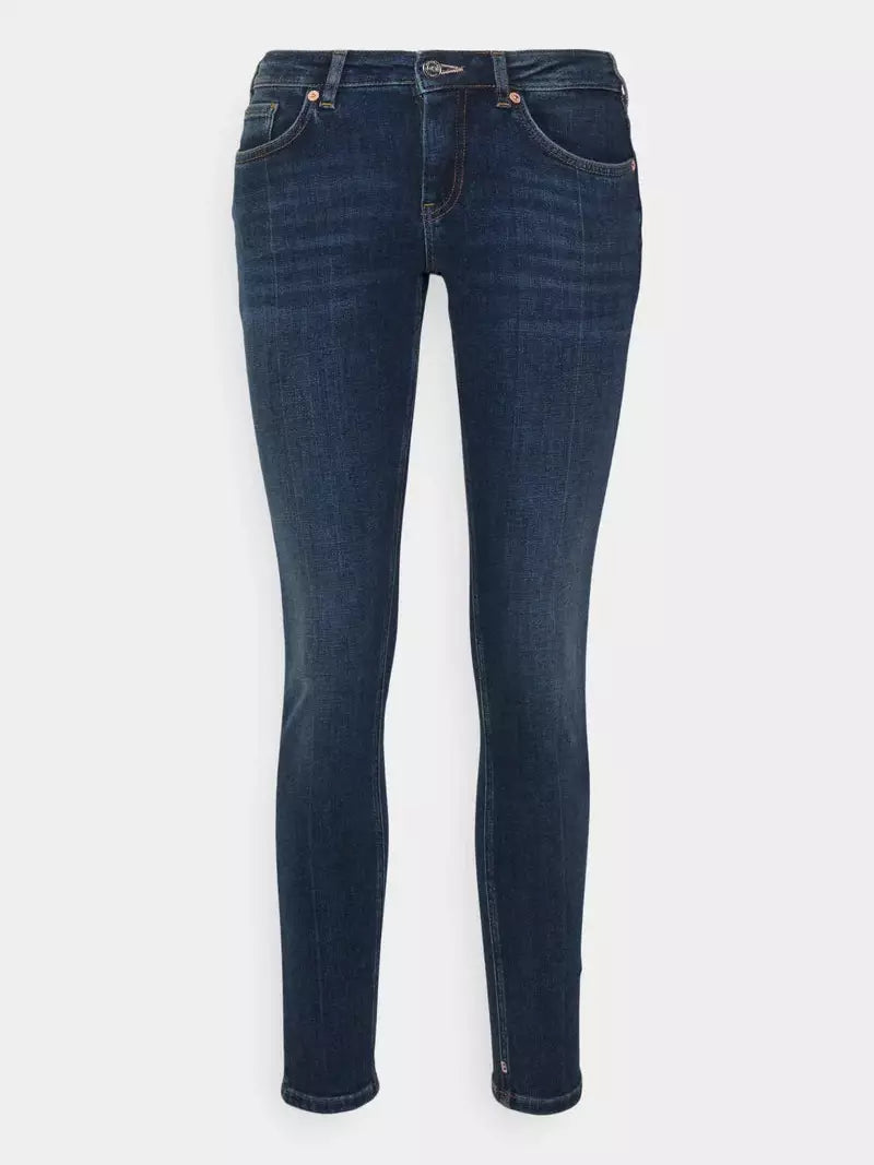 Seasonal essentials Bohemienne skinny jeans — Ruby blue