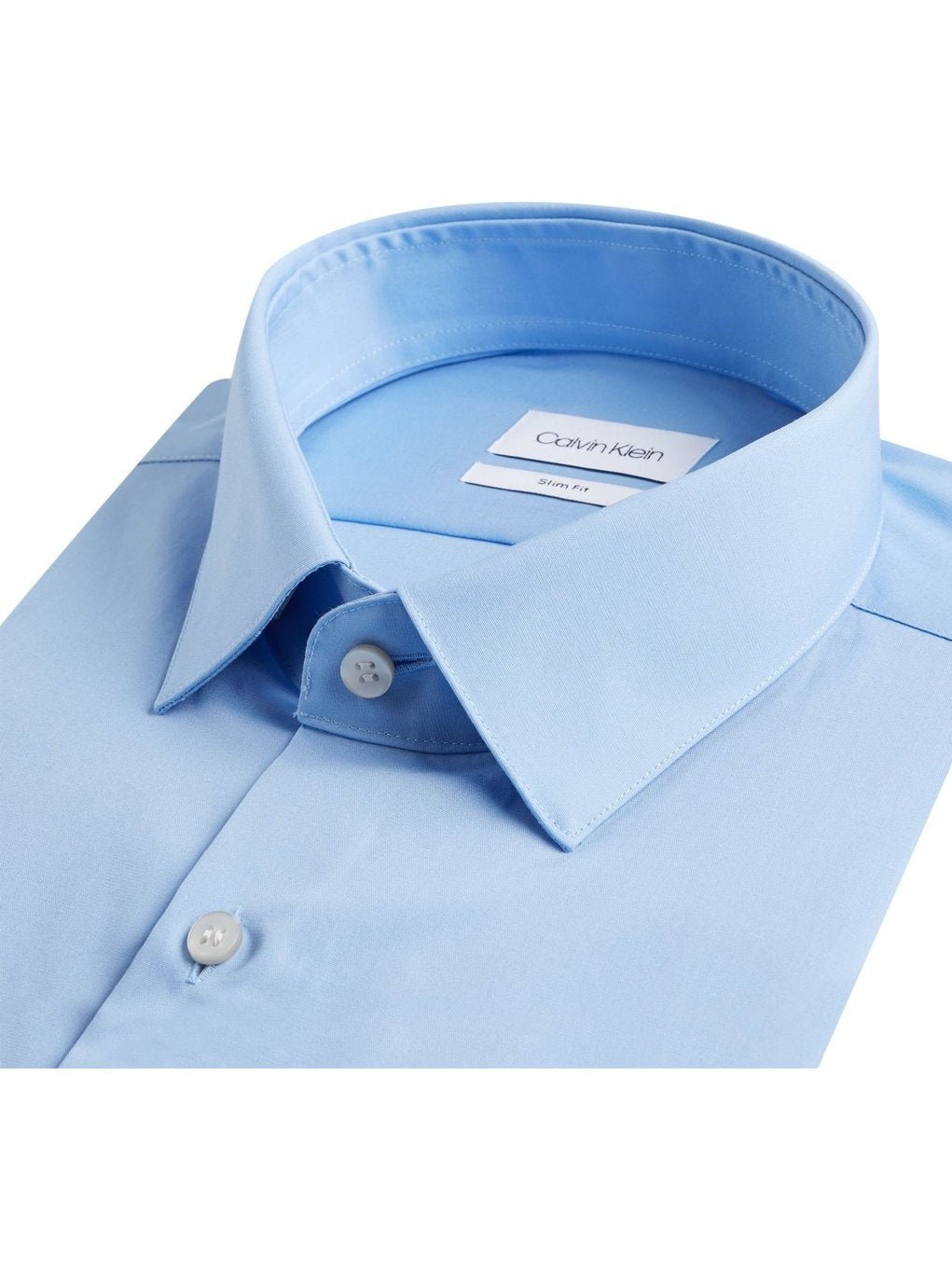 Poplin stretch slim-fit overhemd