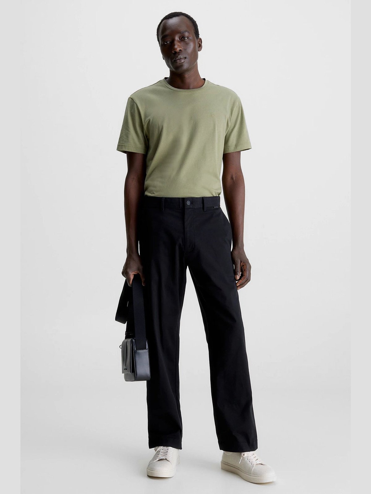 SMOOTH COTTON T-SHIRT Delta Green