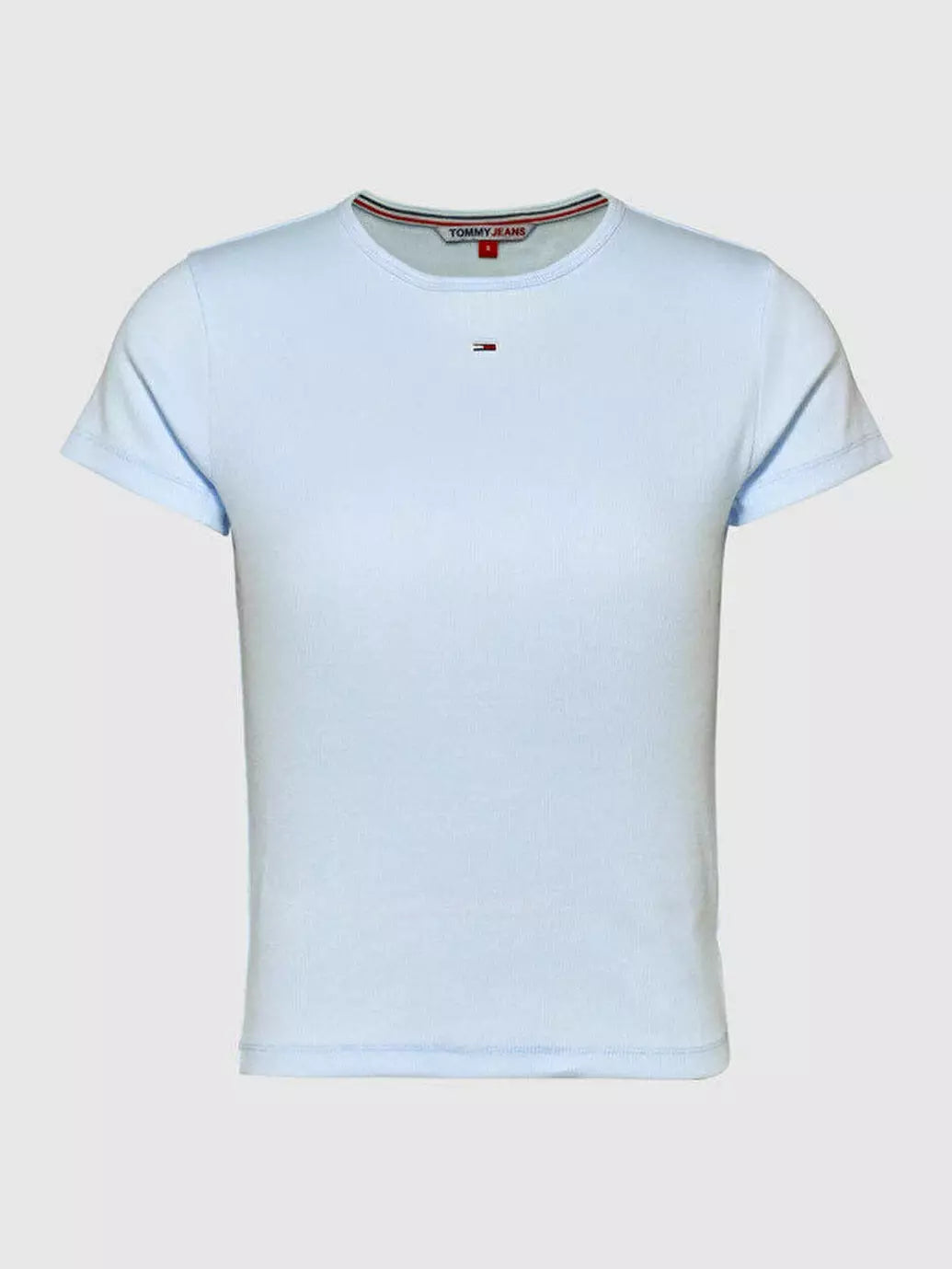 TJW BBY Essential rib short sleeve - Shimmering Blue