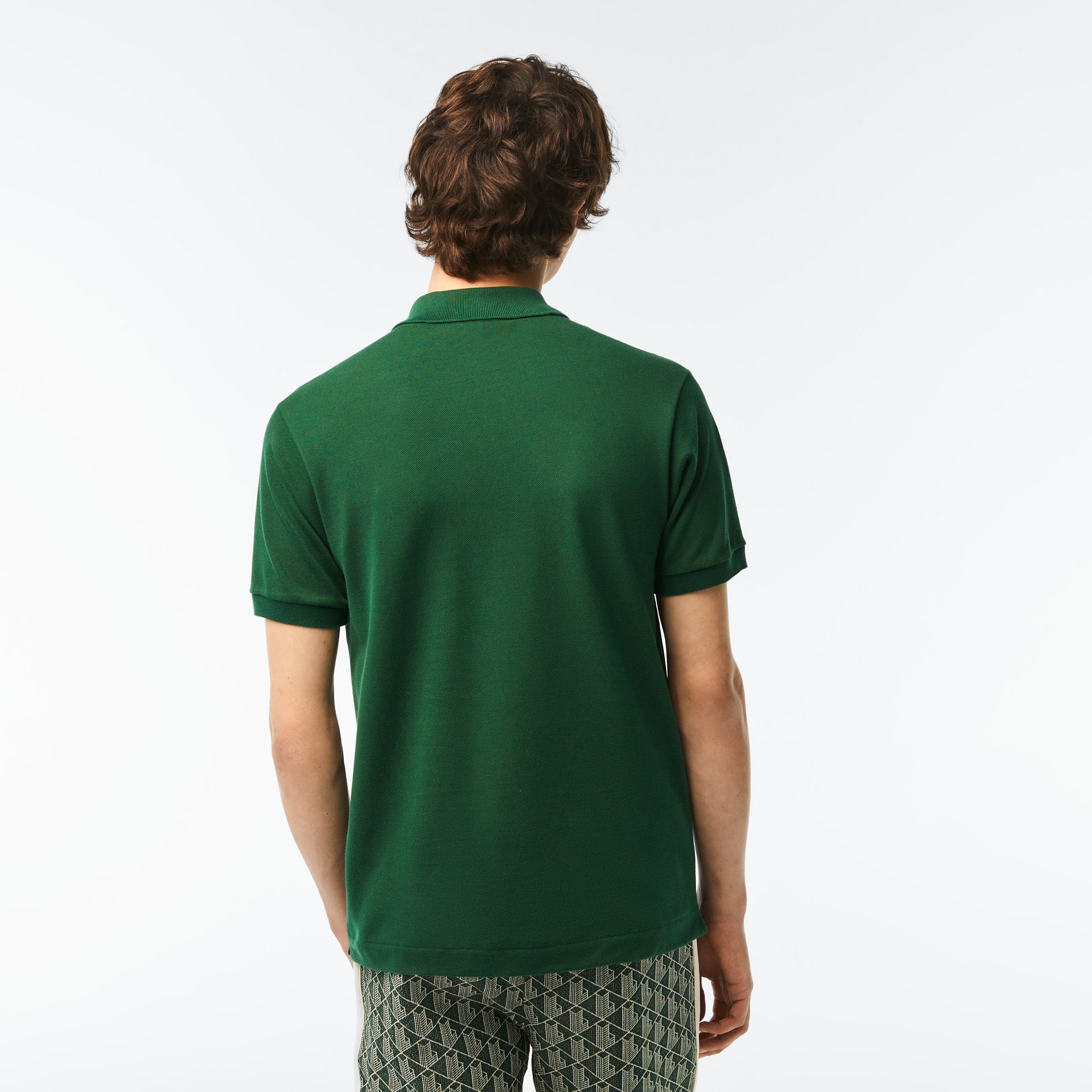 Slim fit polo Green