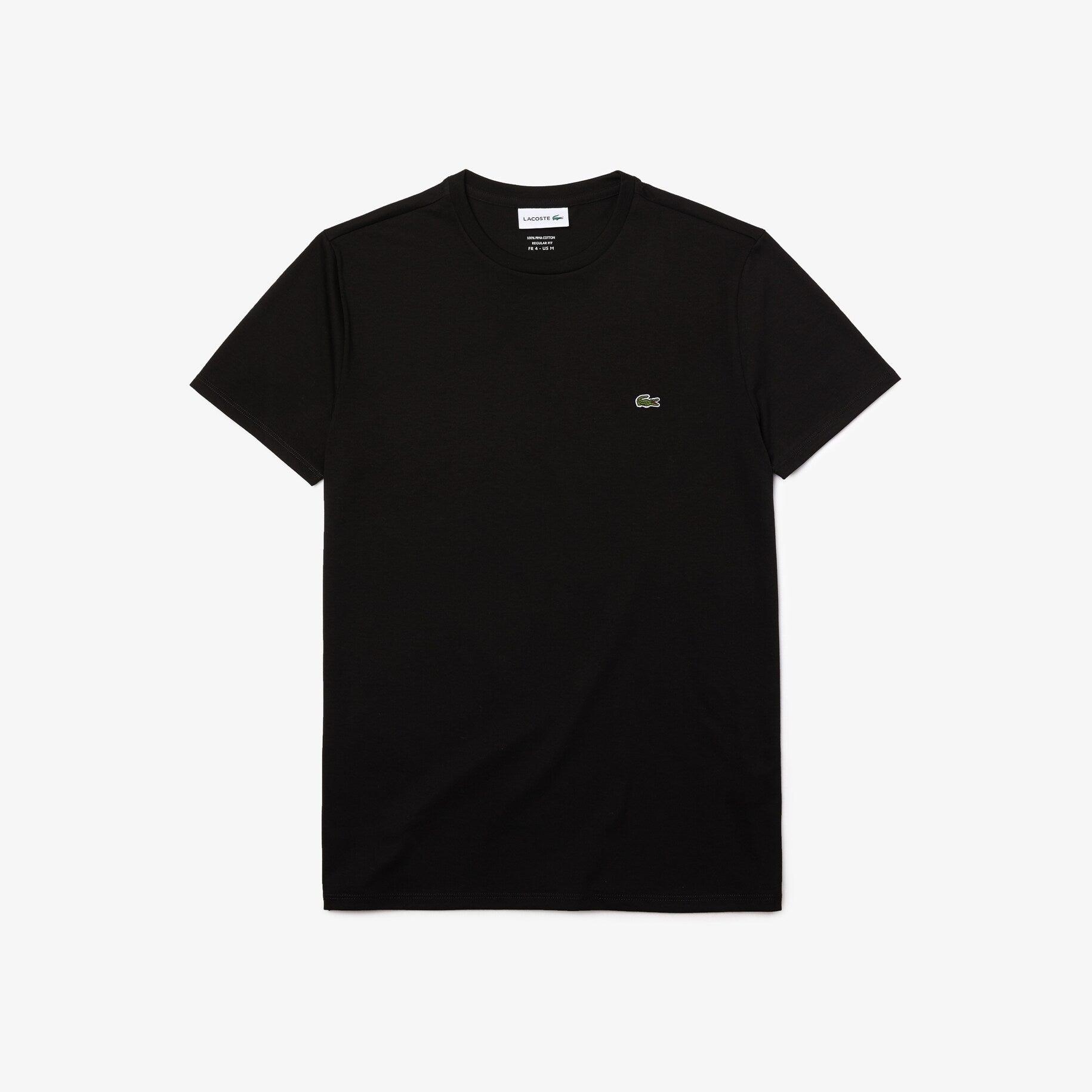 Regular fit T-shirt BLACK