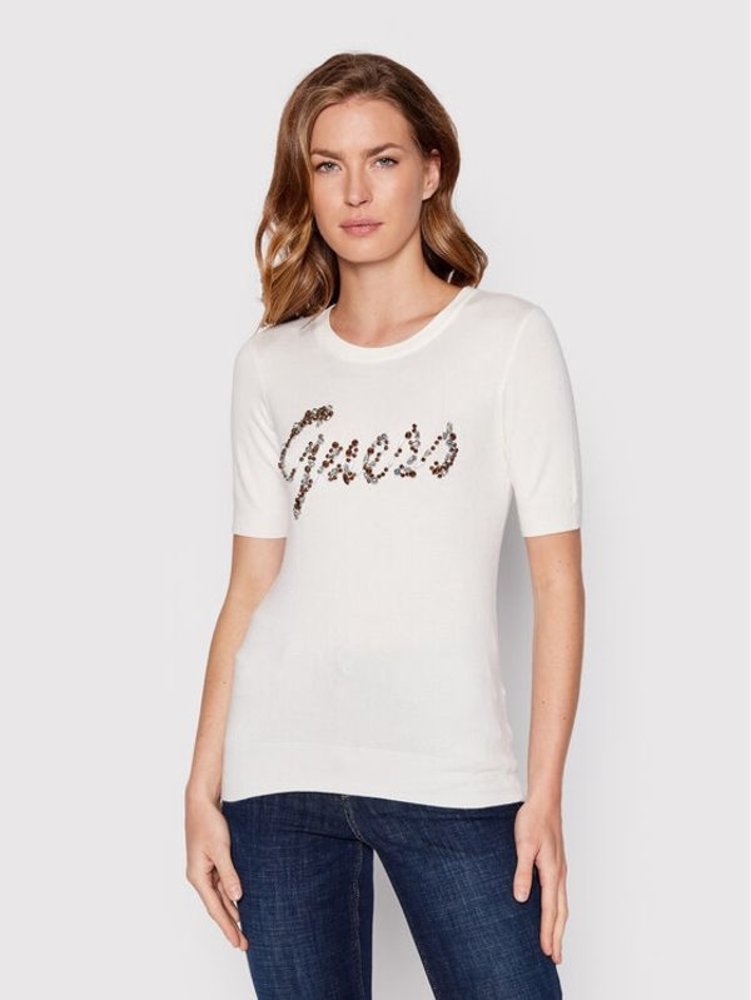 Edith rn ss sweater - Cream White