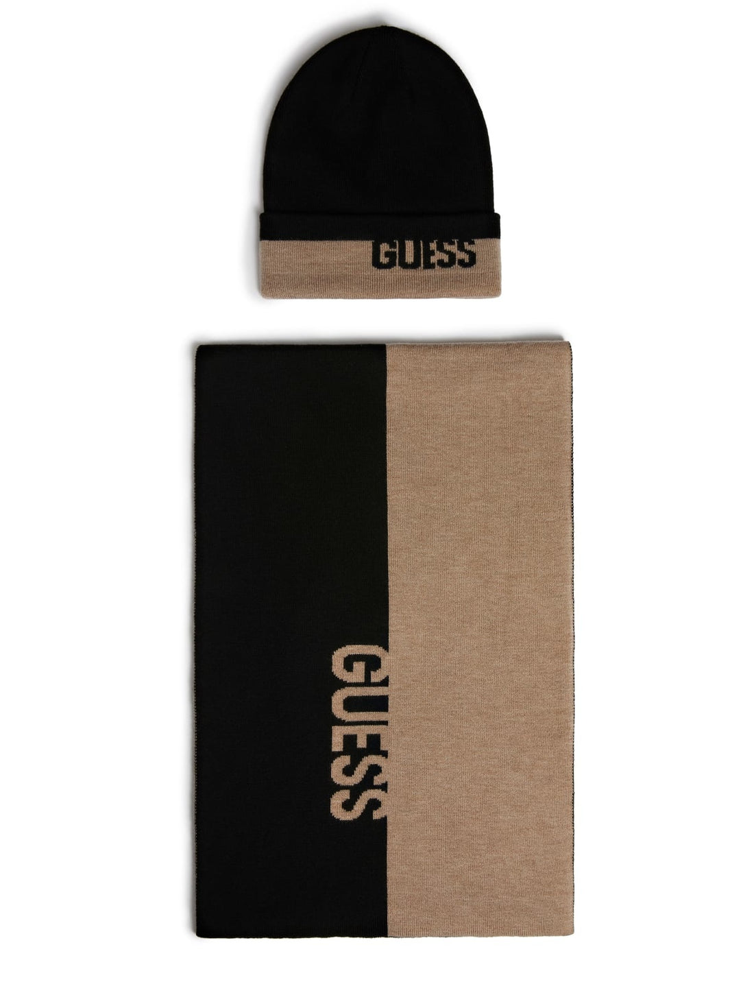 Gift box sjaal met muts B-black and earthenwar