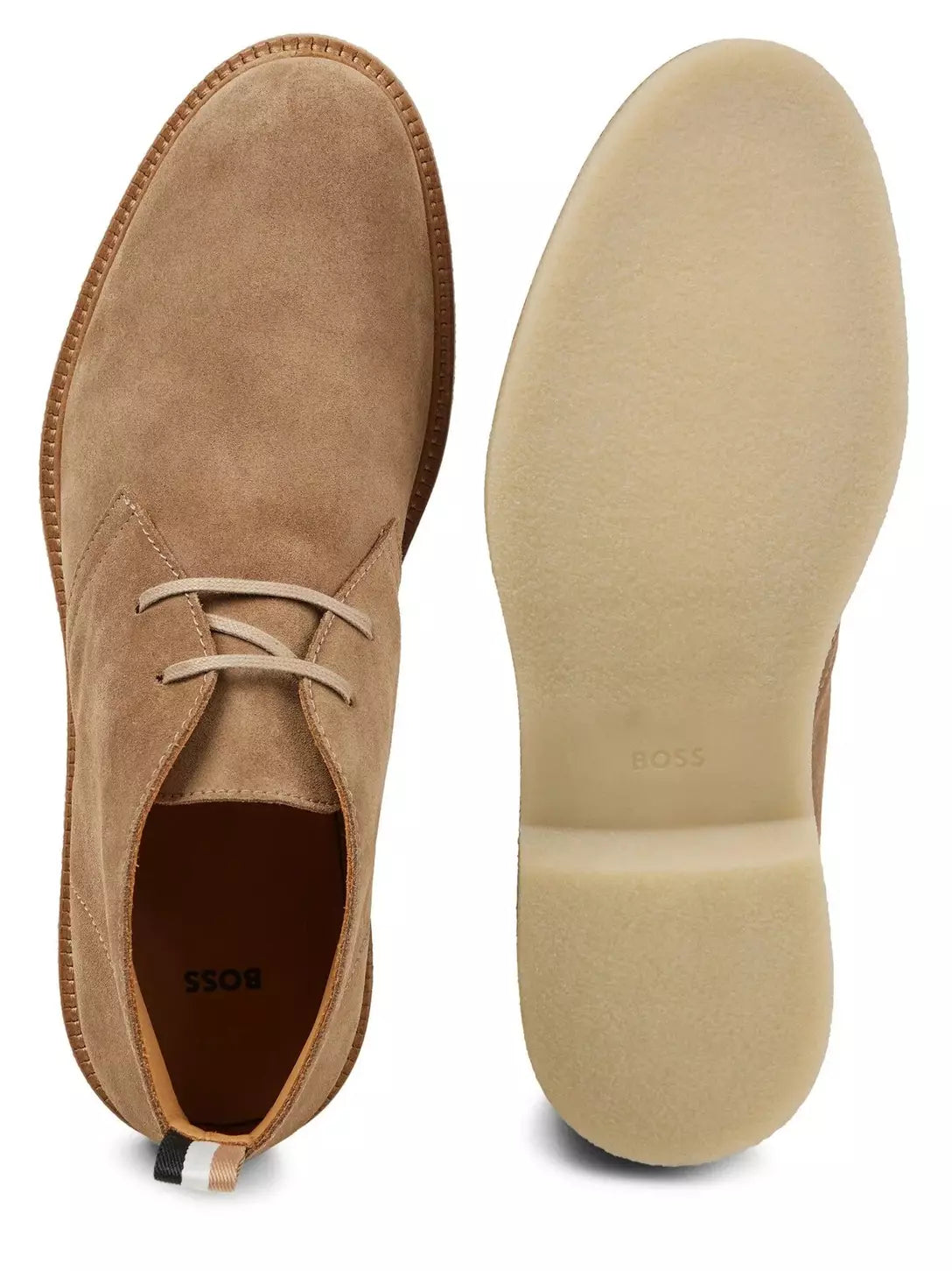 Desert boots van Suède - beige