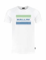 Tshirt with front print white