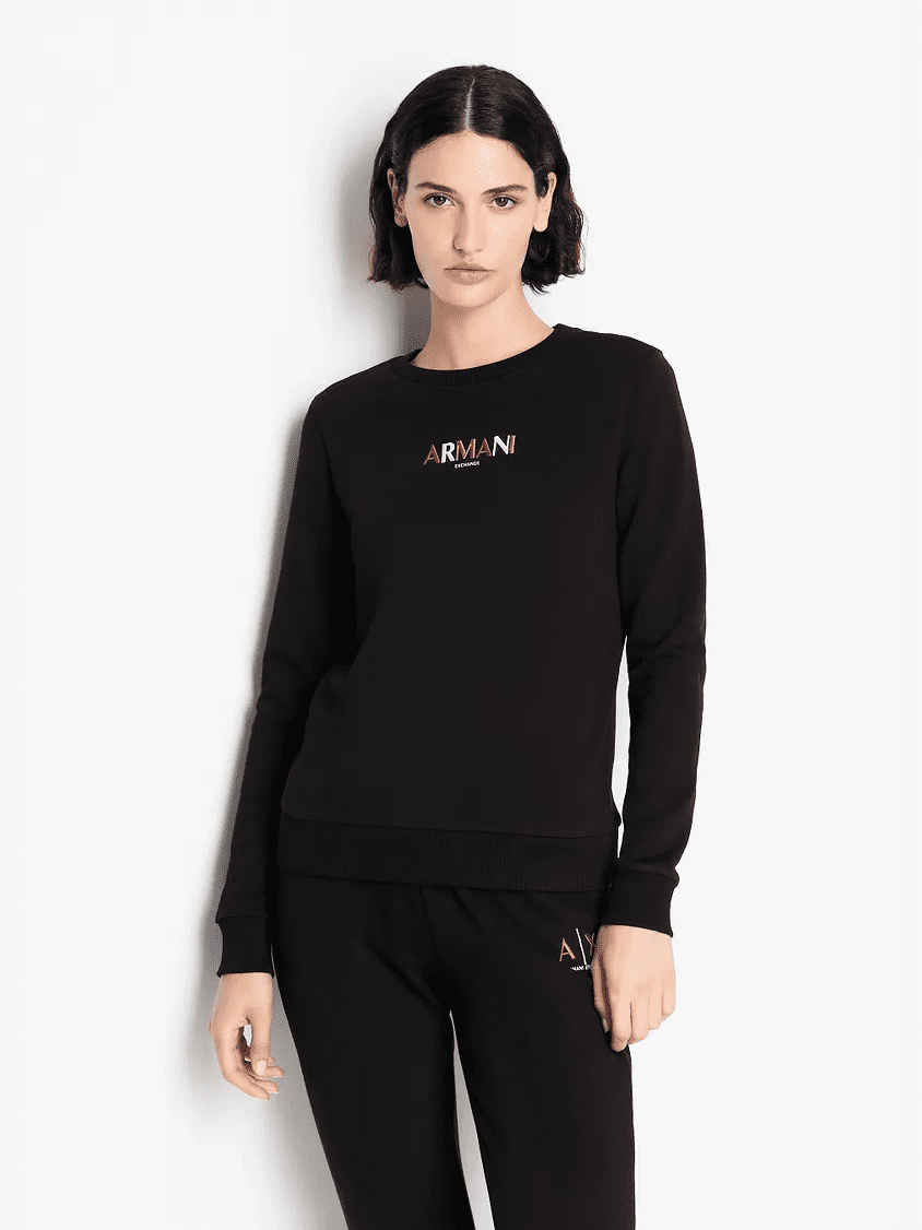 SWEATSHIRT BLACK 6RYMLA