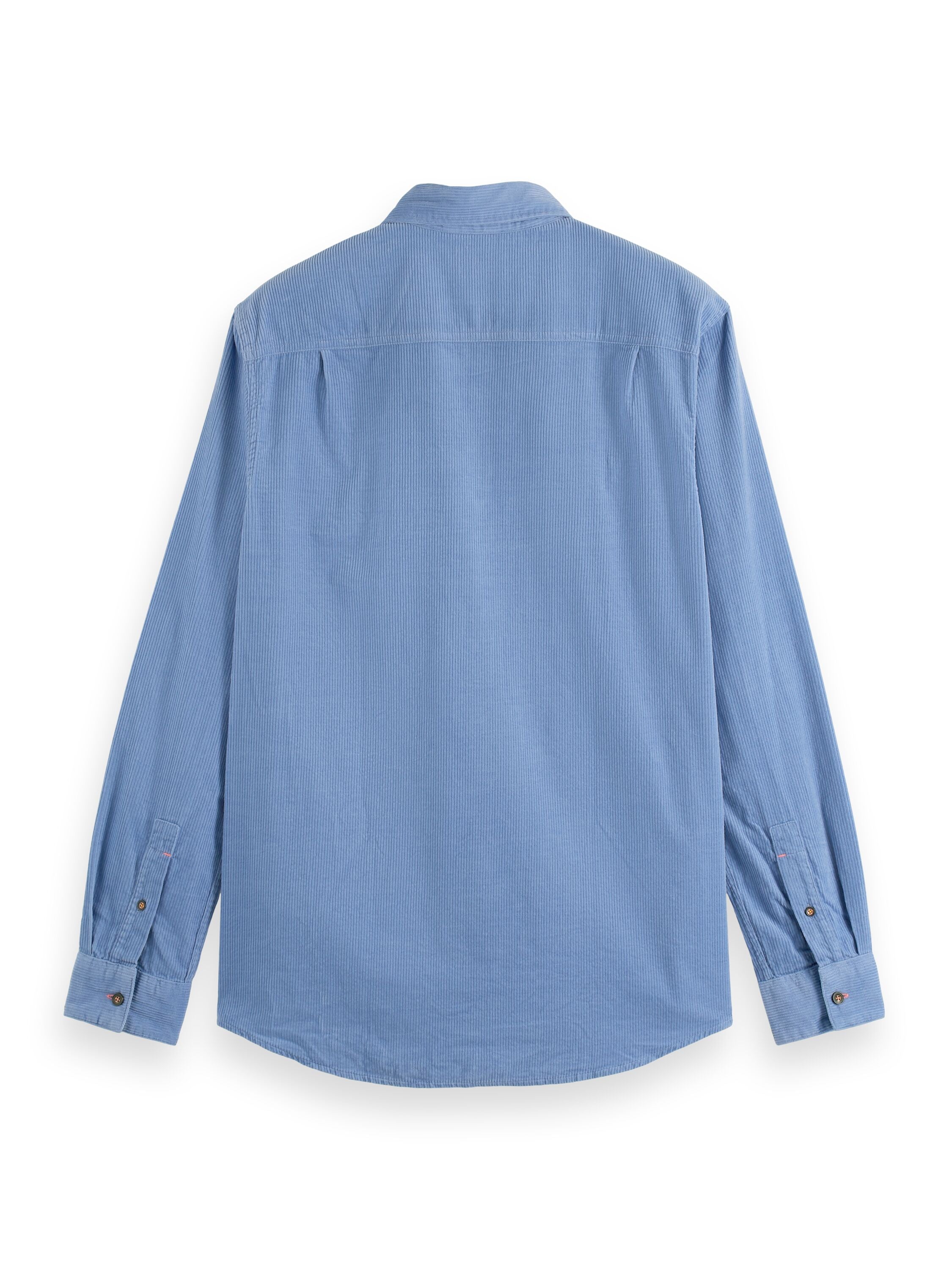 Regular fit- cotton corduroy overhemd - Winter Sky