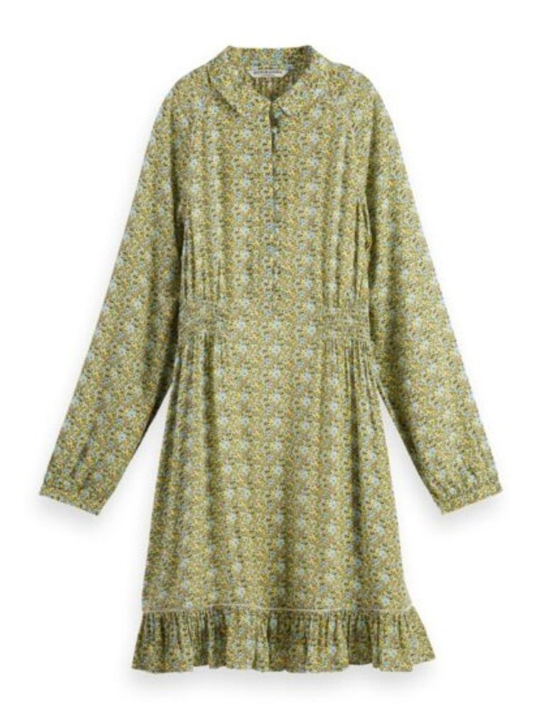 Easy raglan sheer dress