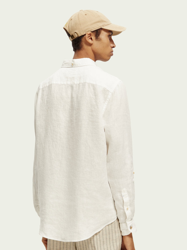 Linen short sleeve Ecru