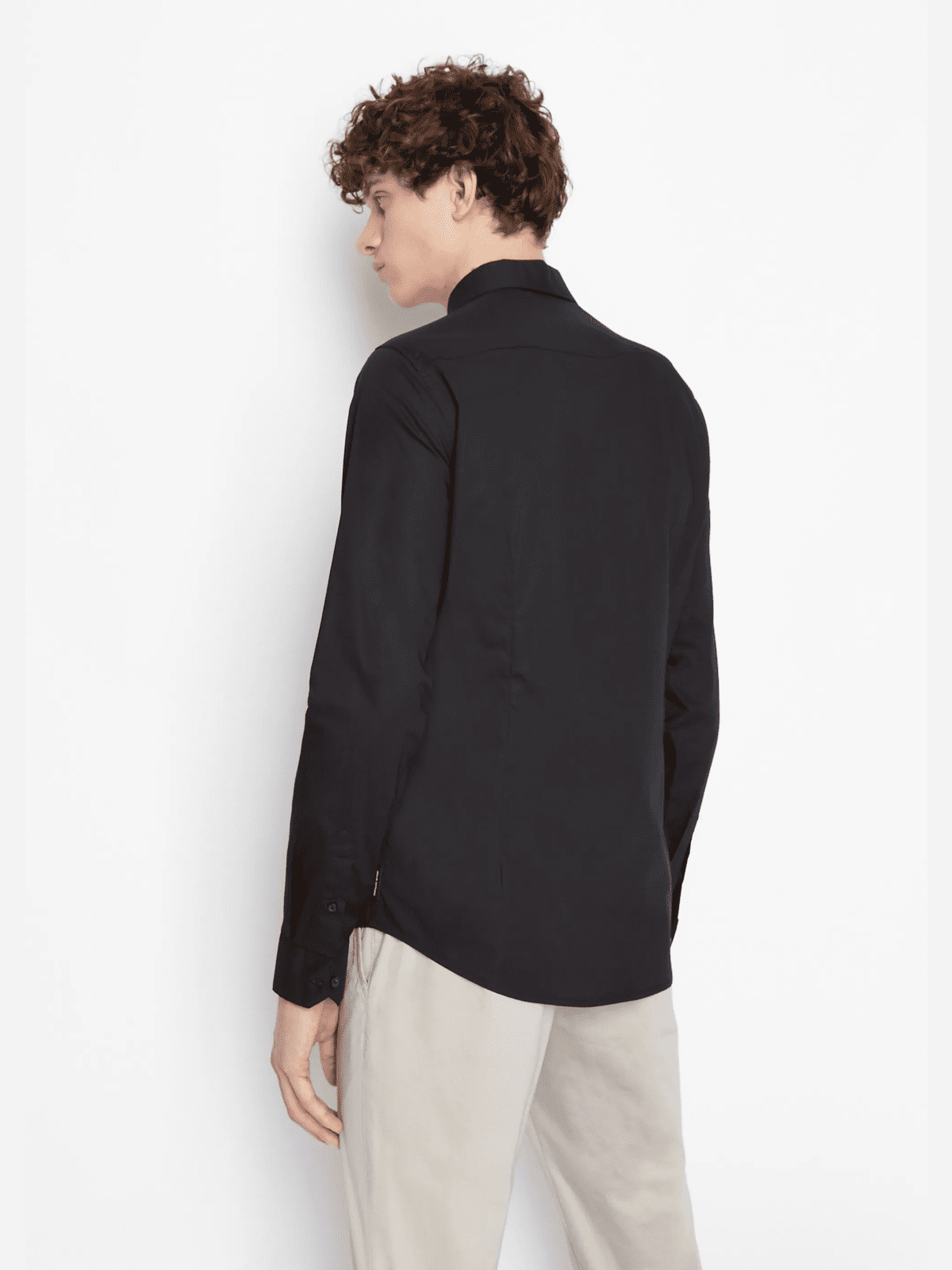 CAMICIA BLACK 8NZC49-BLACK