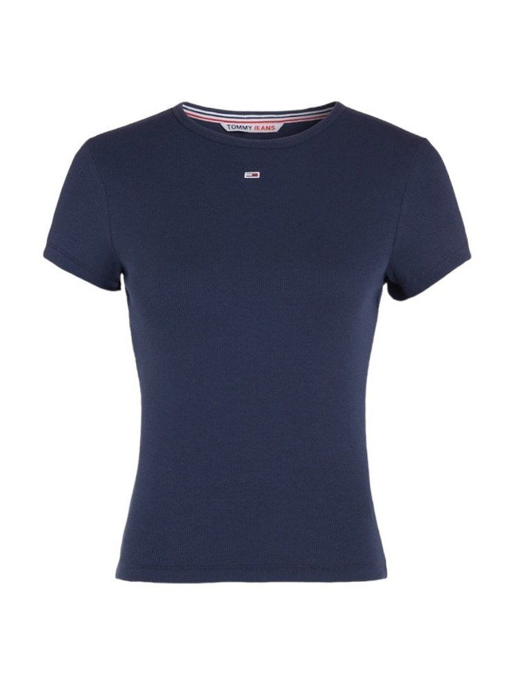 TJW BBY Essential rib short sleeve - Twilight Navy