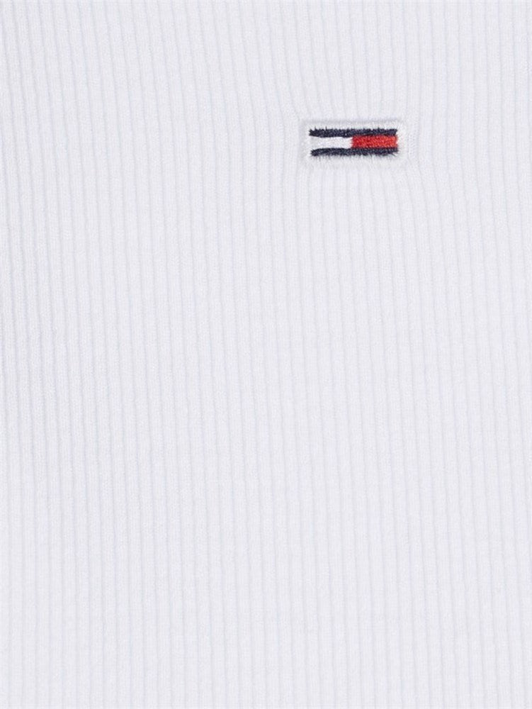 TJW BBY Essential rib short sleeve - White