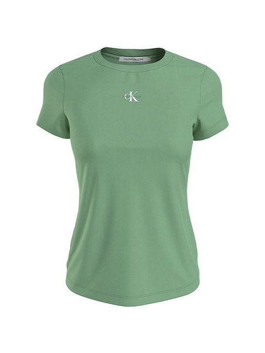 Micro monologo slim fit t-shirt Neptunes Wave