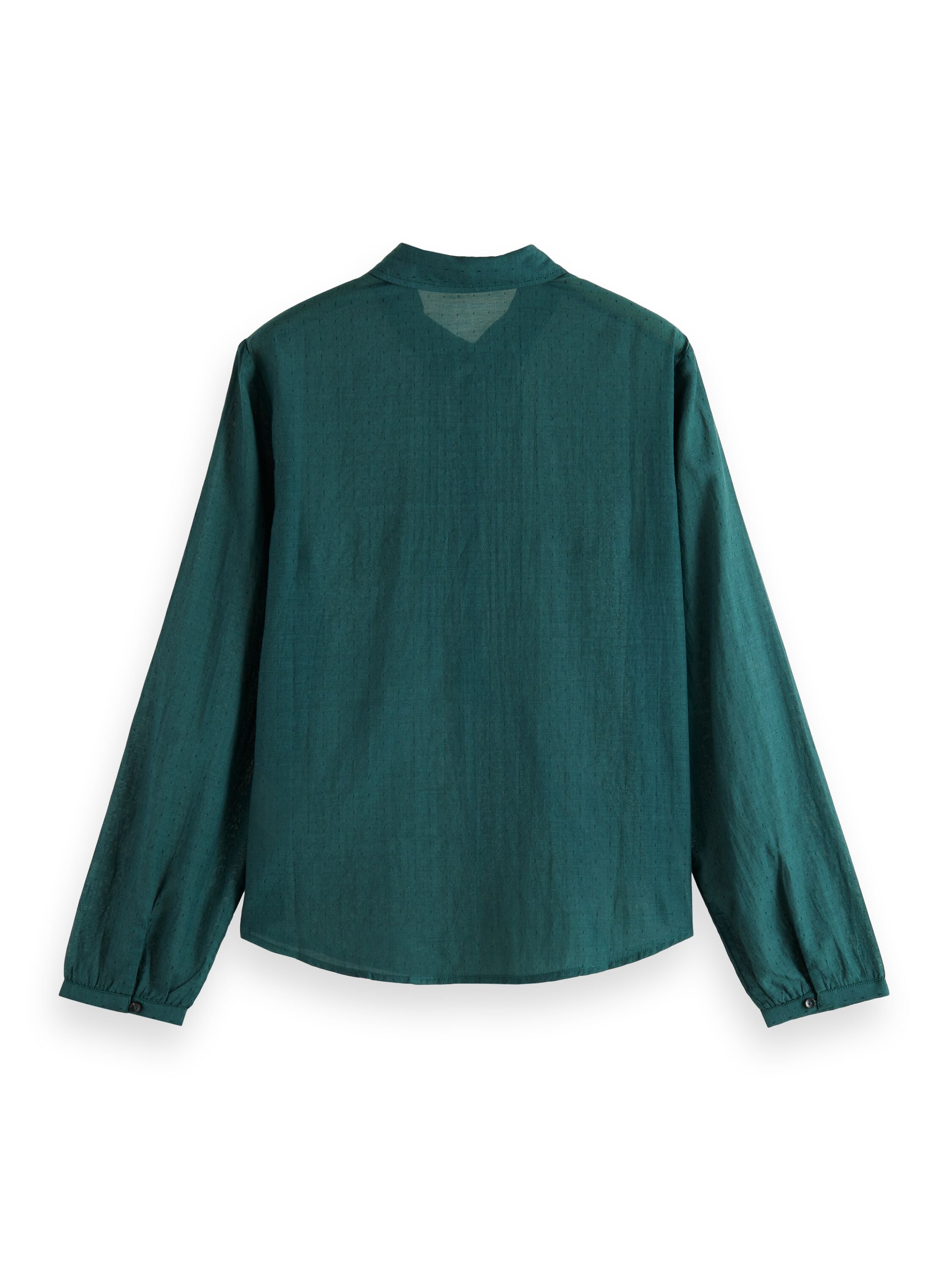 Pin tuck bib top Bottle Green