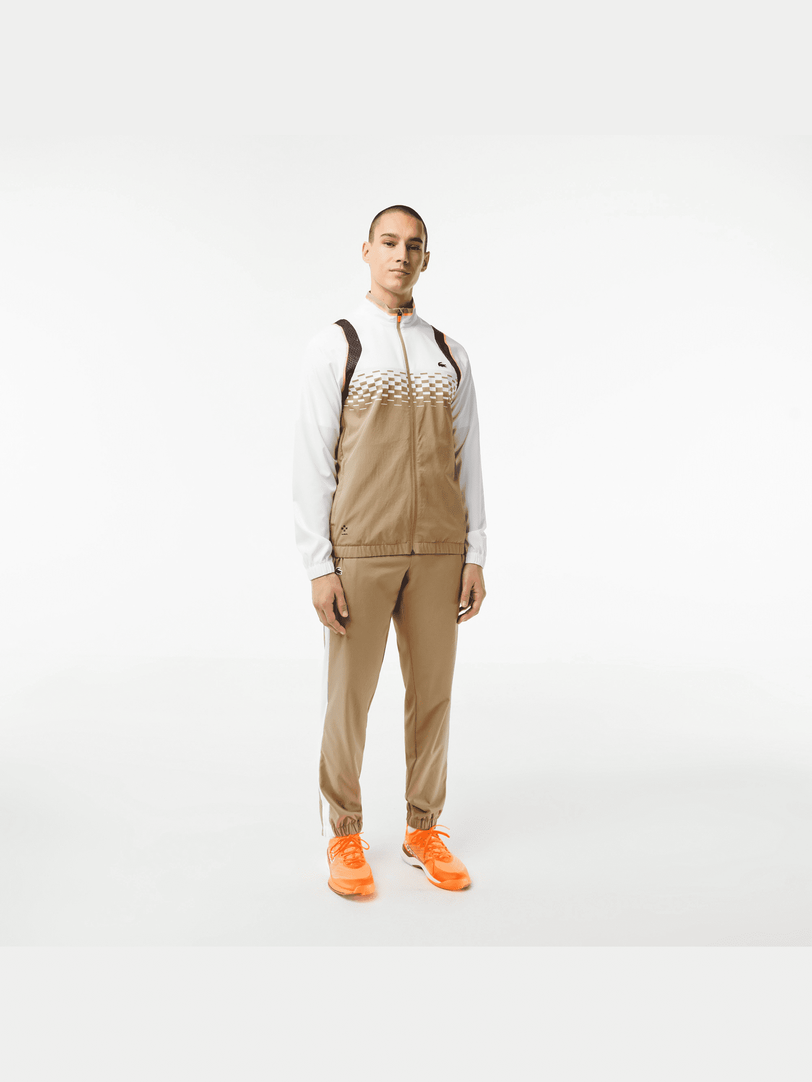 1HW1 Lacoste Trainingspak White/Lion blue