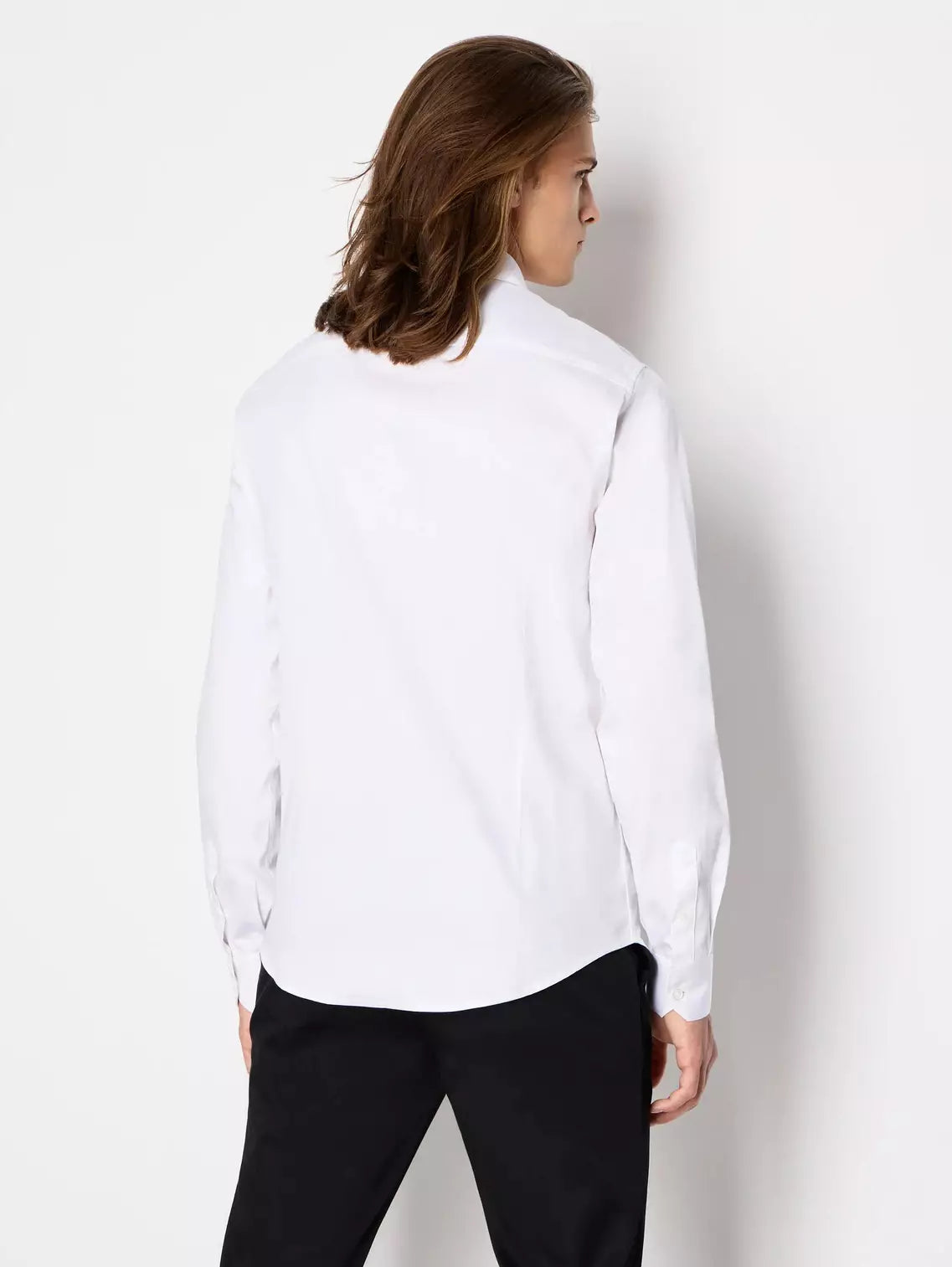 CAMICIA WHITE/WHITE 8NZCBD-WHITE/WHITE
