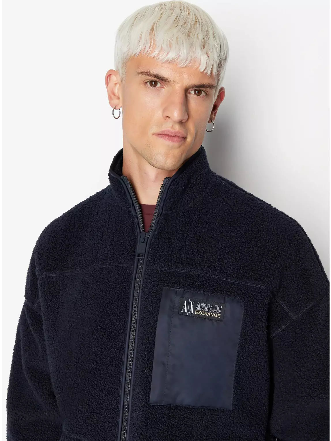 Felpa in 6RZMJD-NAVY