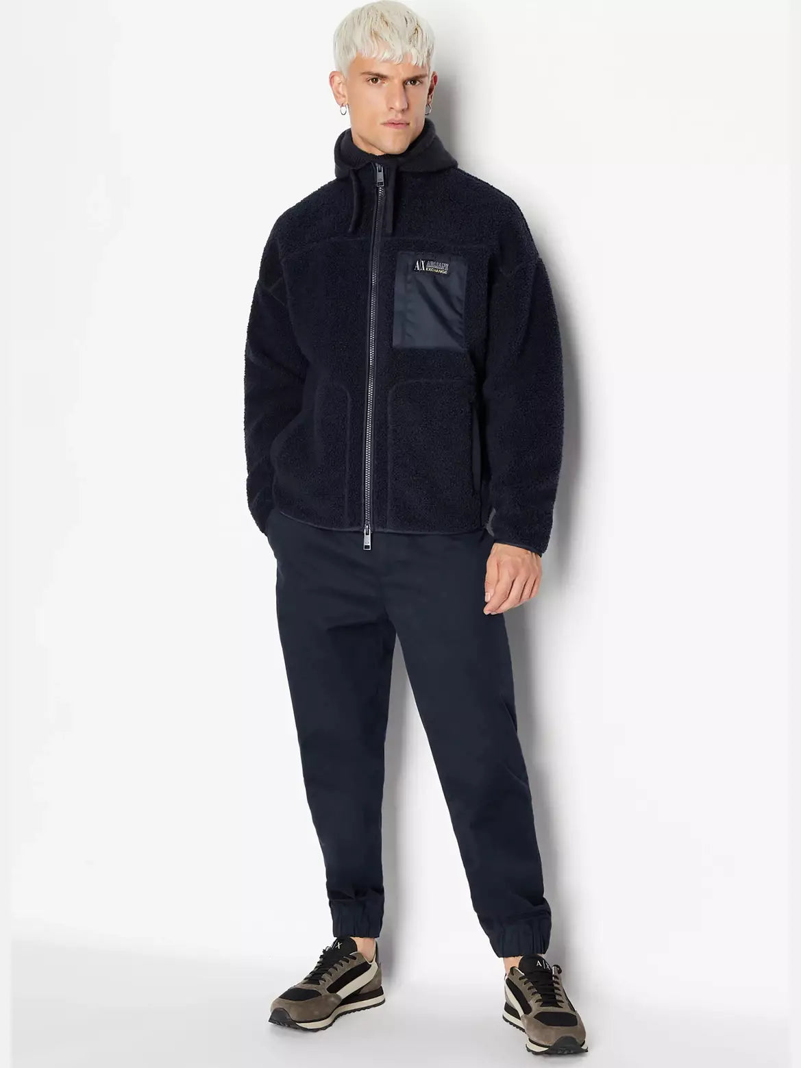 Felpa in 6RZMJD-NAVY