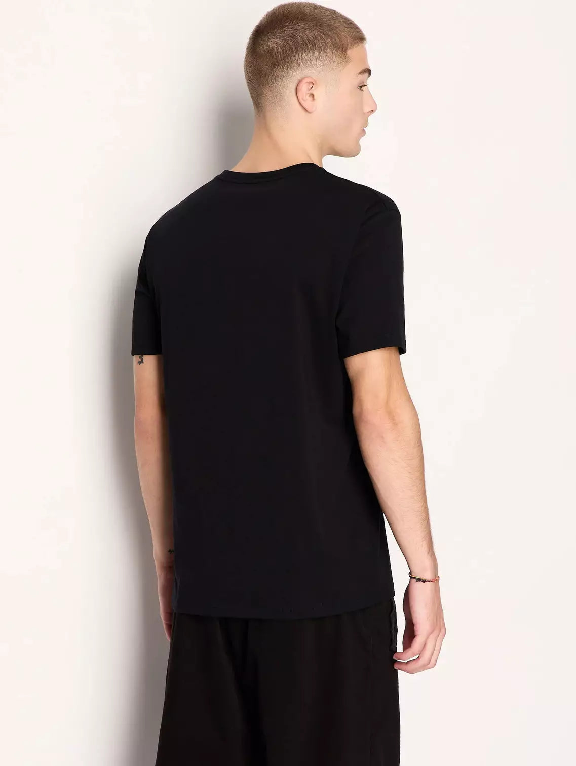 T-SHIRT with circle 6RZTAE-BLACK