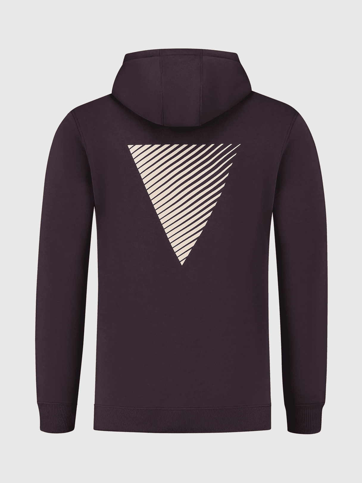 Seasonal Pure Logo hoodie - Aubergine