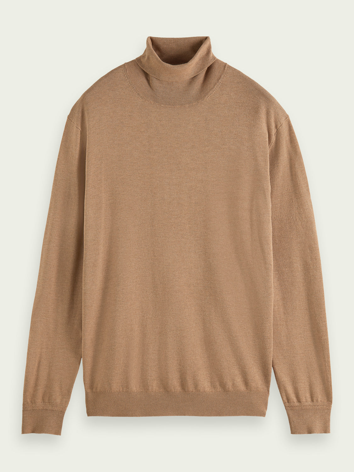 Ecovero viscose-blend turtleneck pullover