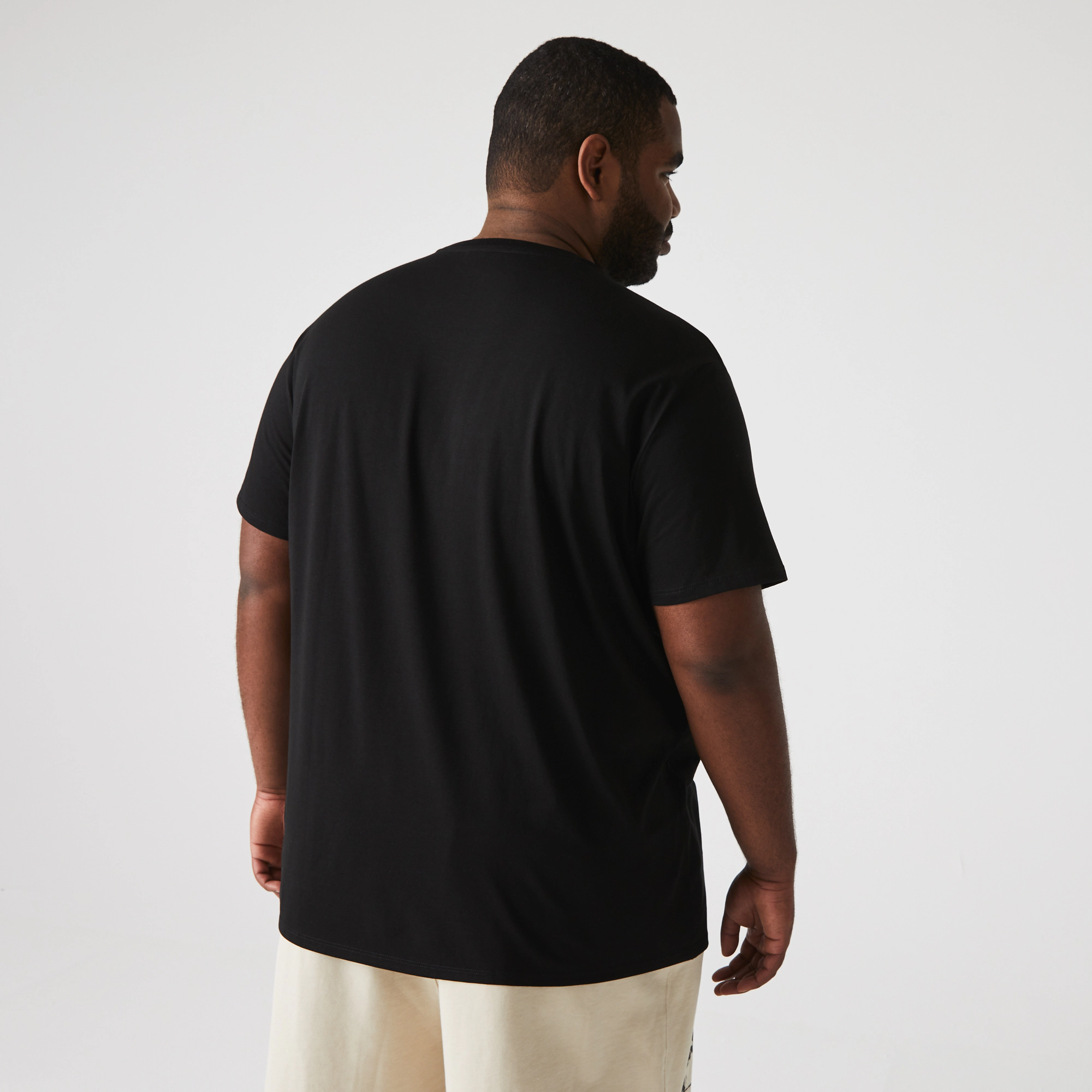 Regular fit T-shirt BLACK