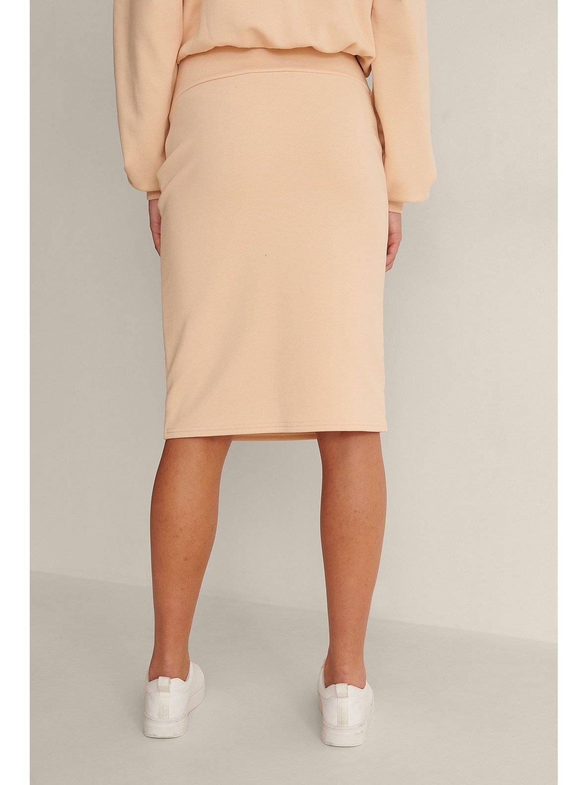 MIDI SKIRT - Warm Beige