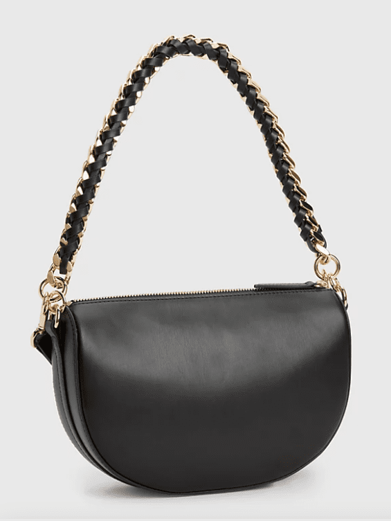 TH FEMININE HALF MOON CROSSOVER BLACK AW0AW14859BDS
