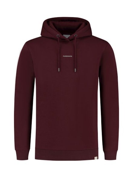 Seasonal logo hoodie 67 - Aged Burgundy