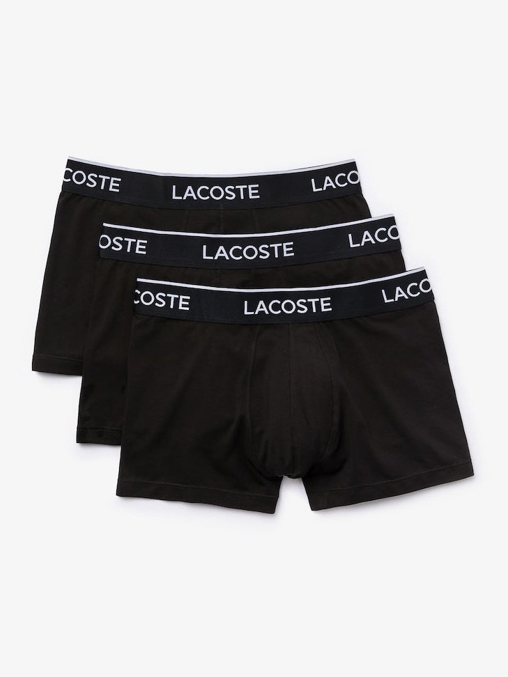 Boxers heren casual zwart 3-pack