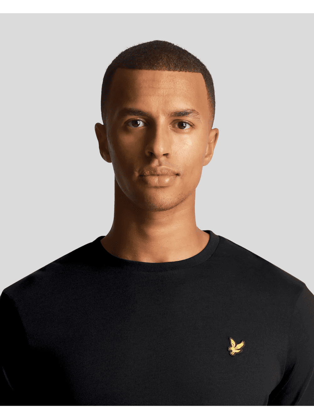 Plain longsleeve t-shirt - Jet Black (z865)