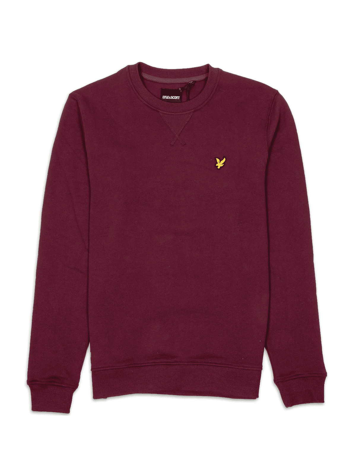 Crew Neck Sweatshirt Burgundy (z562)