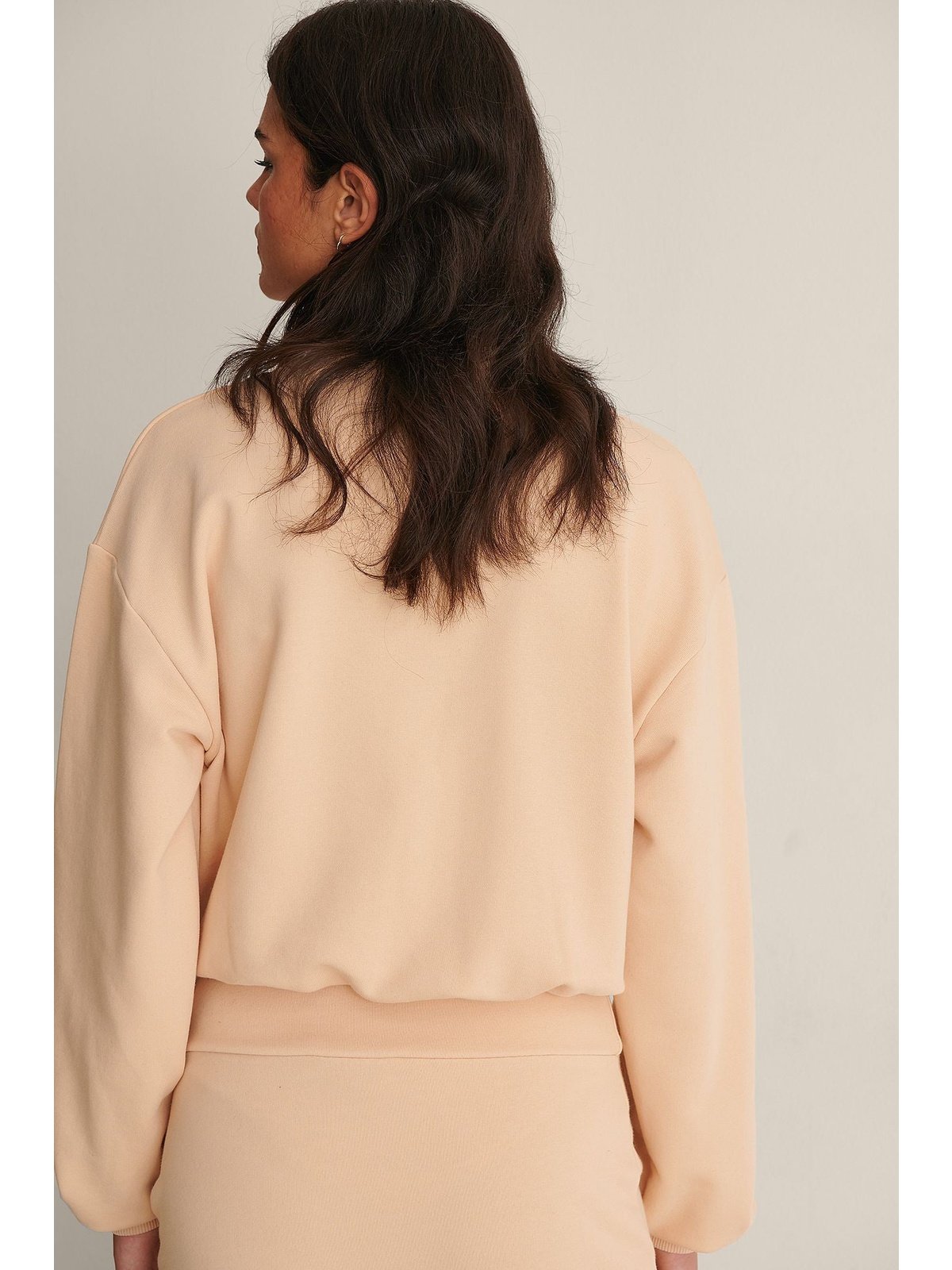 BALLOON SLEEVE SWEATER - Warm Beige