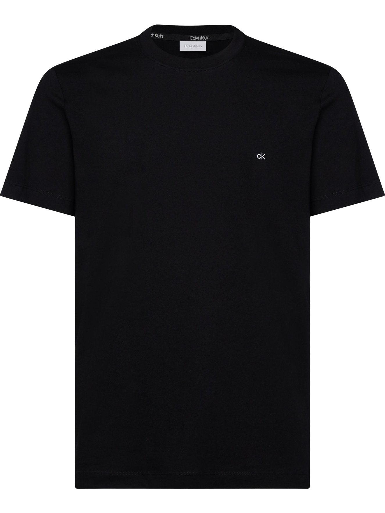 Cotton logo embroidery t-shirt