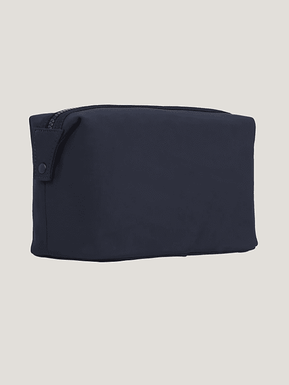 TH SKYLINE STRIPE WASHBAG SPACE BLUE AM0AM12092DW6