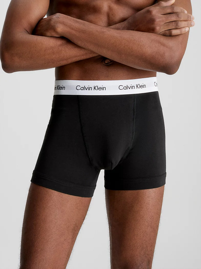 3-Pack Boxers - Cotton Stretch - black