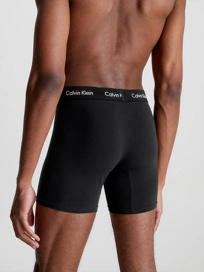 3-Pack Boxers Lang - Cotton Stretch Black