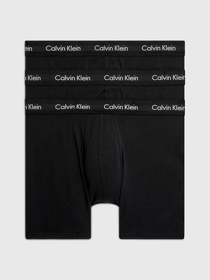 3-Pack Boxers Lang - Cotton Stretch Black