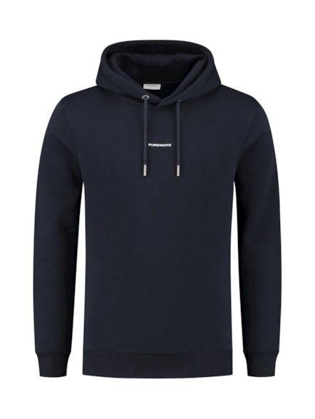 Pure logo hoodie Navy