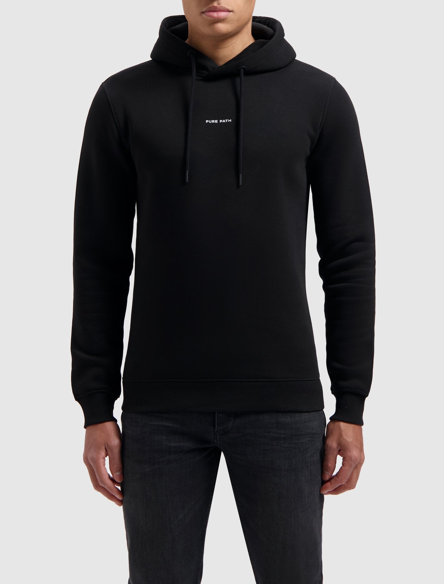 Essential Logo Hoodie Black