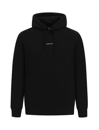 Essential Logo Hoodie Black