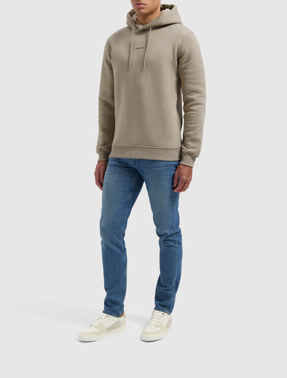 Essential Logo Hoodie Taupe