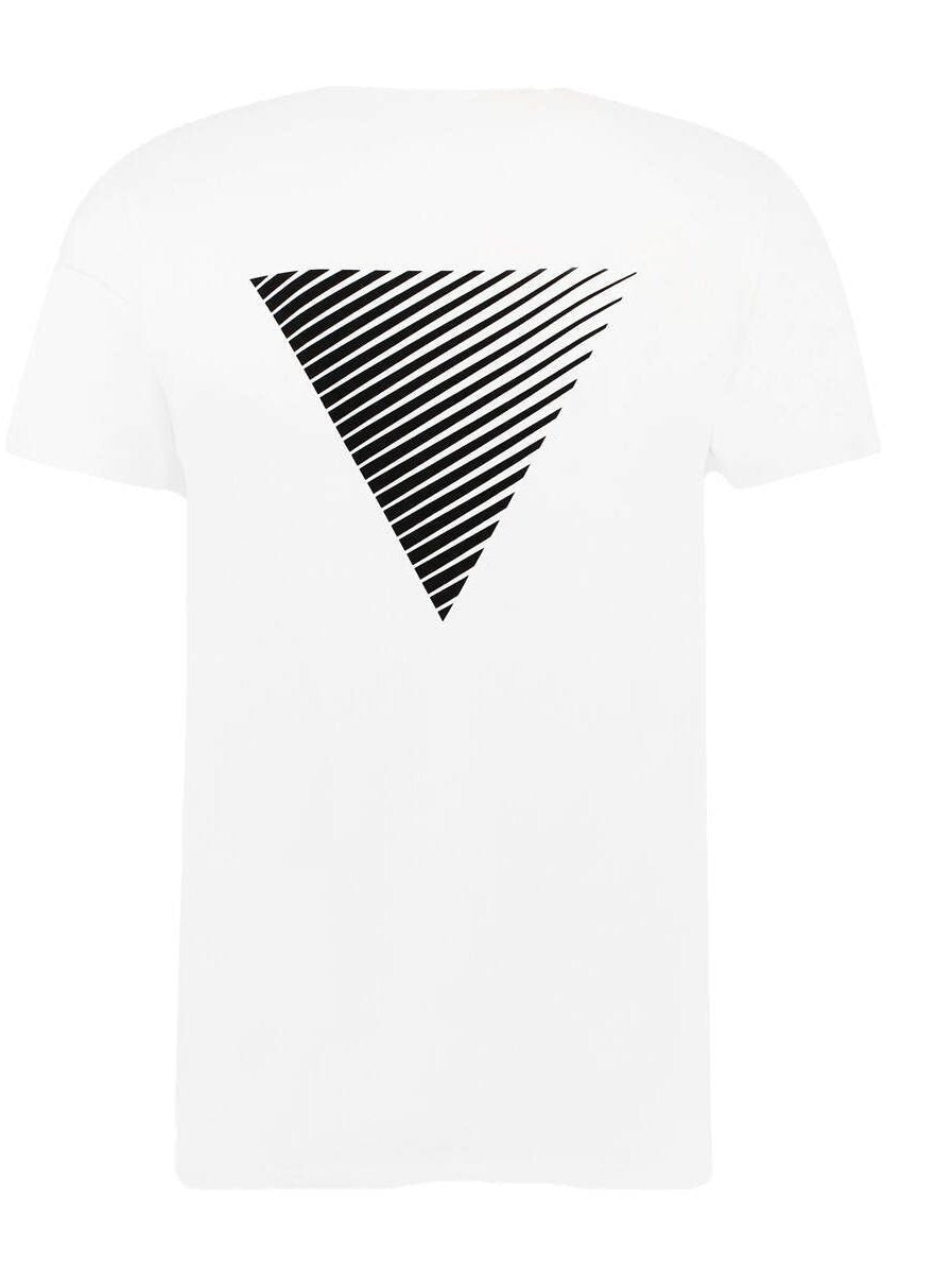 Pure white logo t-shirt