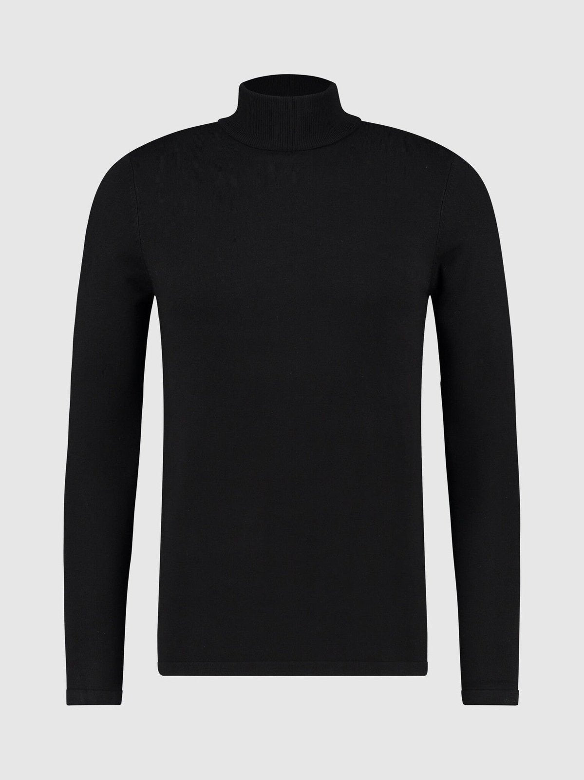 Essential Knit Turtleneck LS