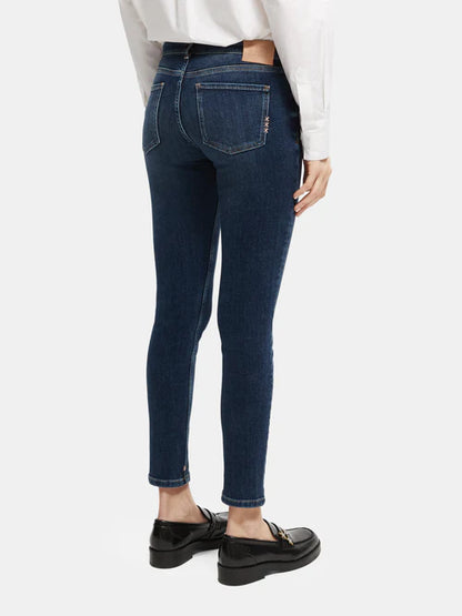 Seasonal essentials Bohemienne skinny jeans — Ruby blue