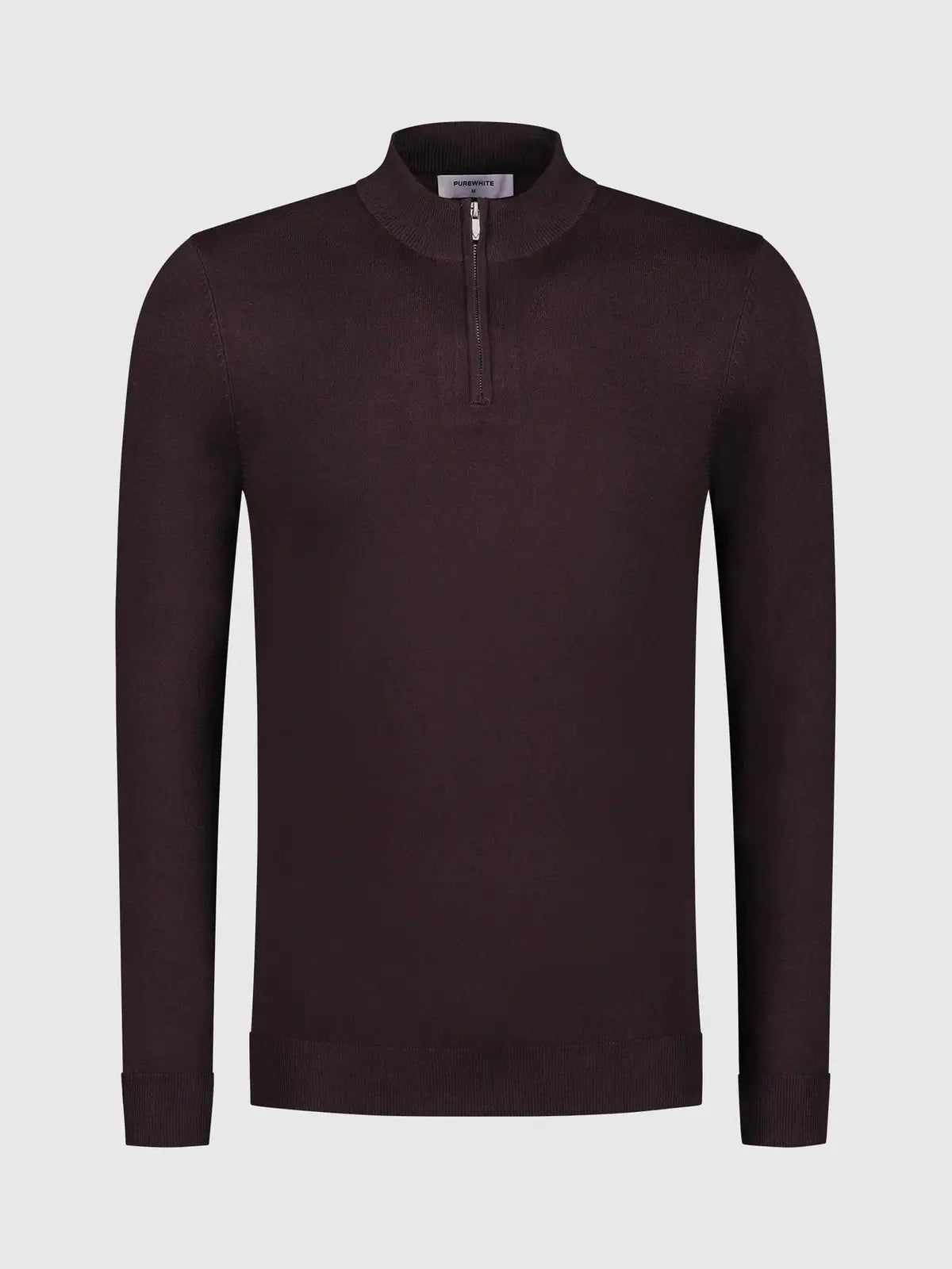 Essential halfzip  000026 - Aubergine