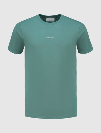 Regular fit T-shirts Crewneck SS  Faded Green  24010101